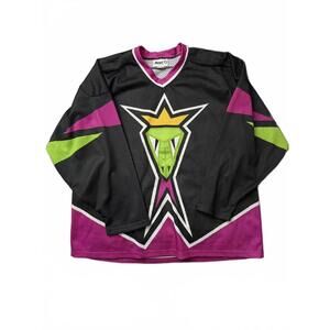 Vintage Revi Jacksonville Lizard Kings ECHL hockey jersey - Size Large